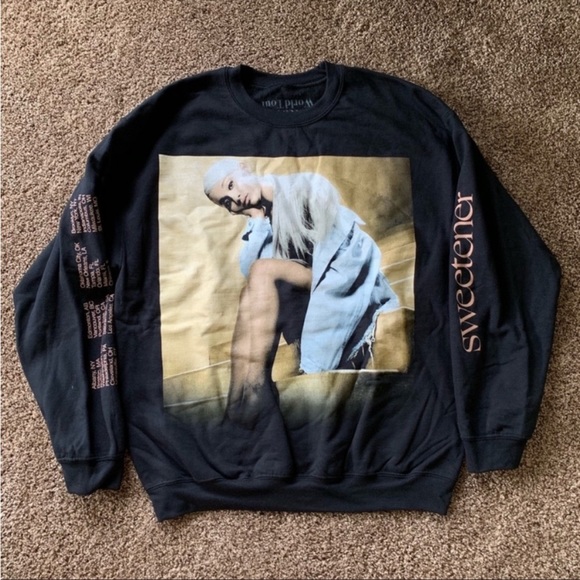 NEW Ariana Grande Sweetener GIAW Stairs Crewneck